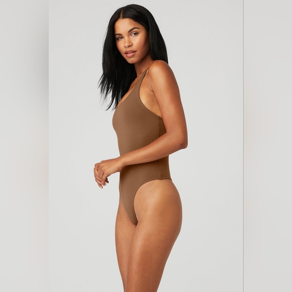 NWT ALO Sleek Back Bodysuit Size L - Picture 3 of 10